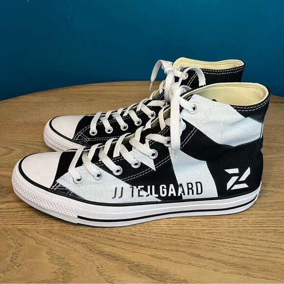 Converse All Star Zenlinez JJ Tejlgaard Custom Chuck Taylor High Top Sneaker - Picture 4 of 10